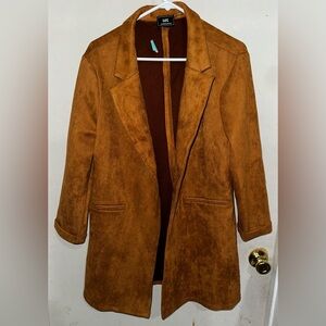 1x faux suede jacket